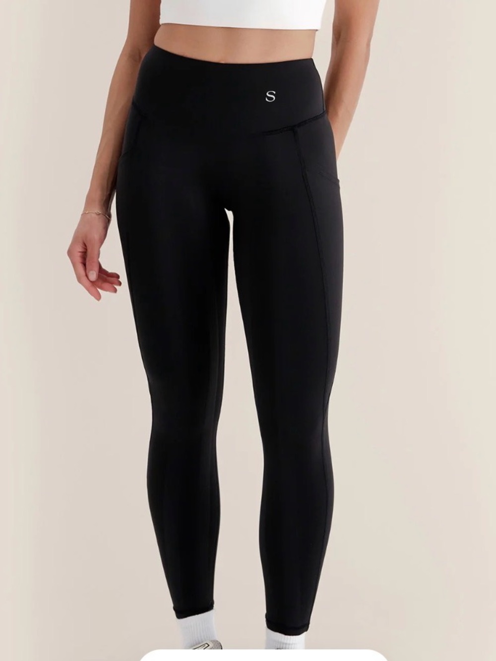 Skinnify Resistance Band Leggings Black XXXL Size 14